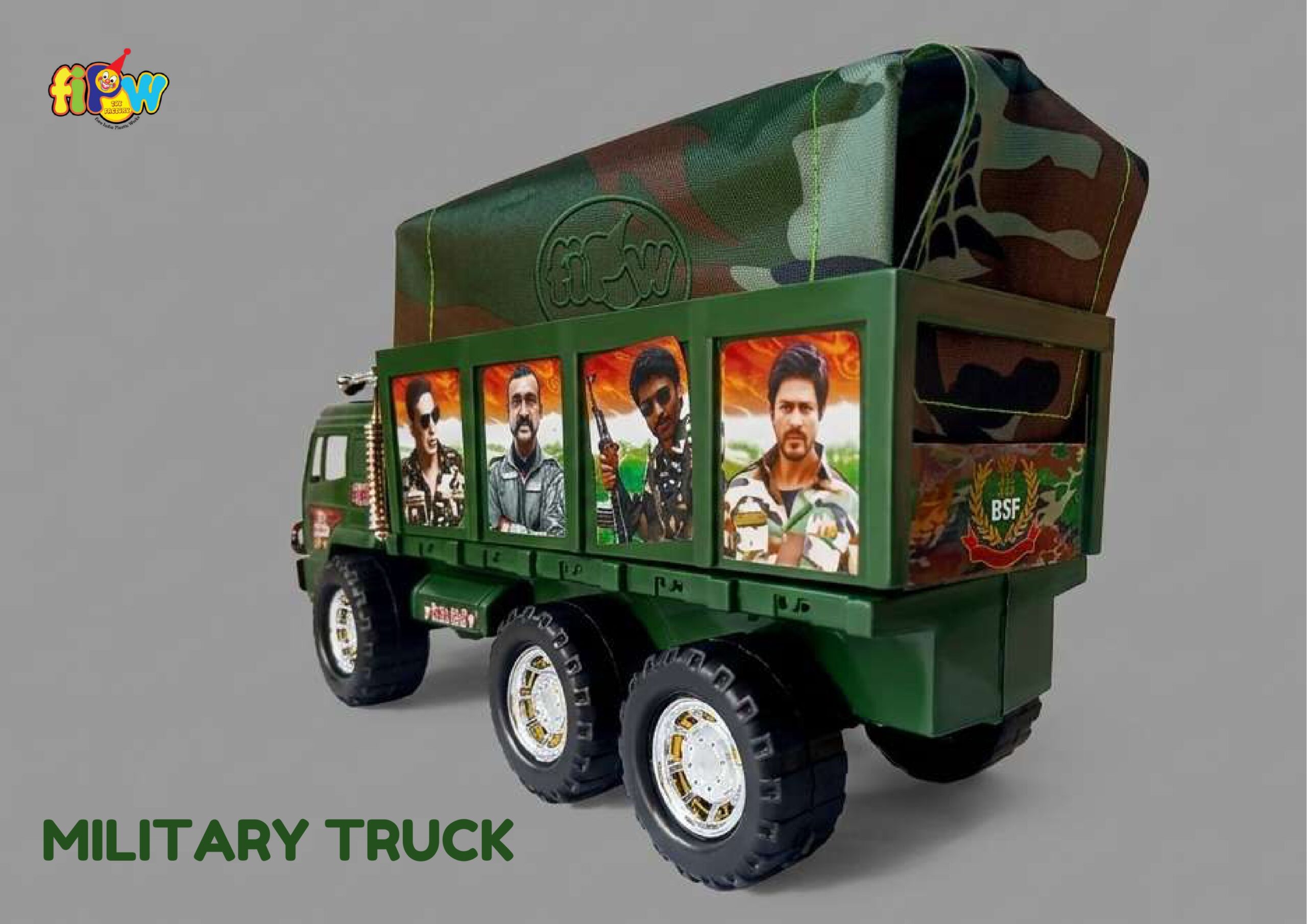 Military Truck view 3
