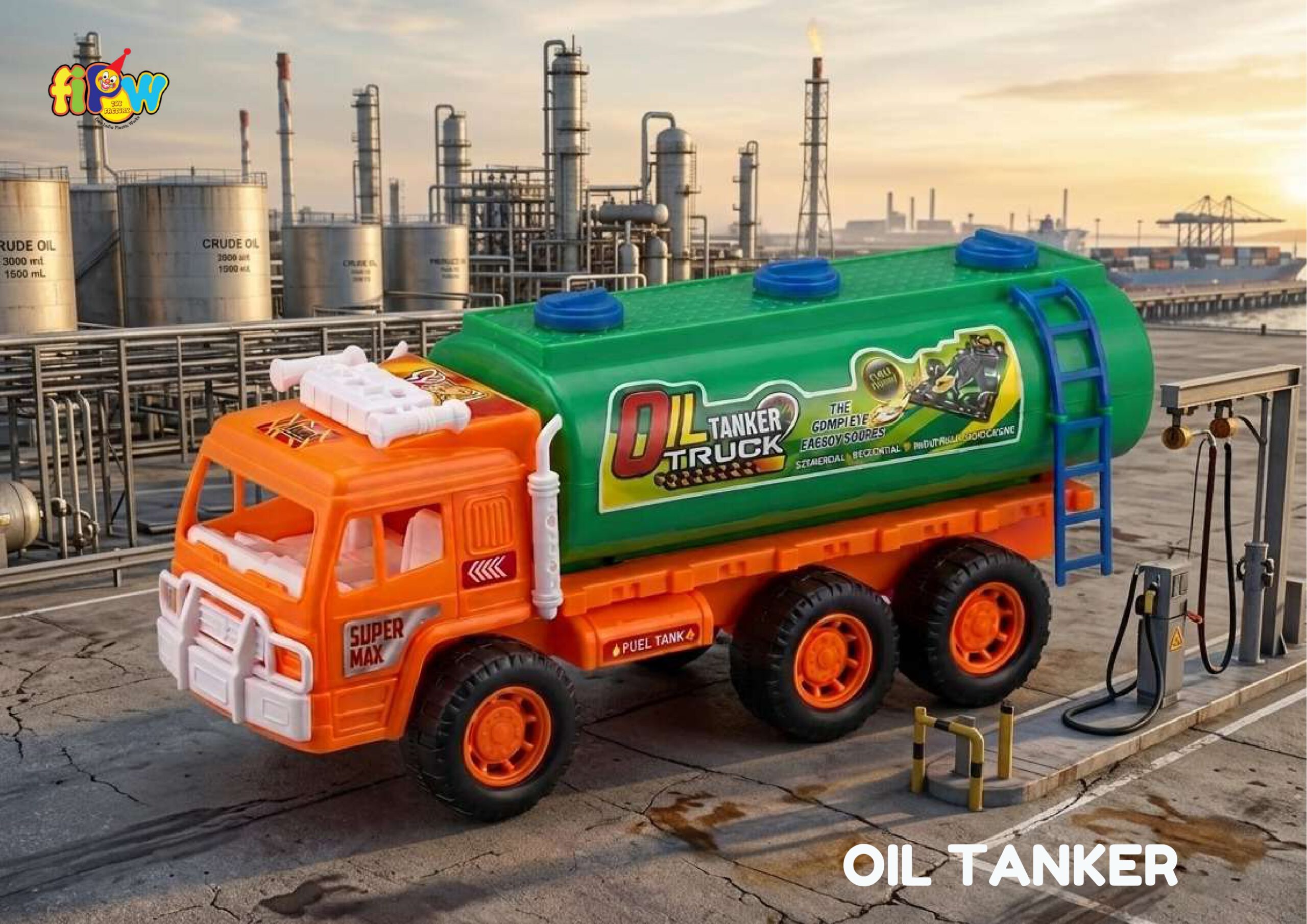 Oil Tanker wholesale plastic toy – FIPW Howrah