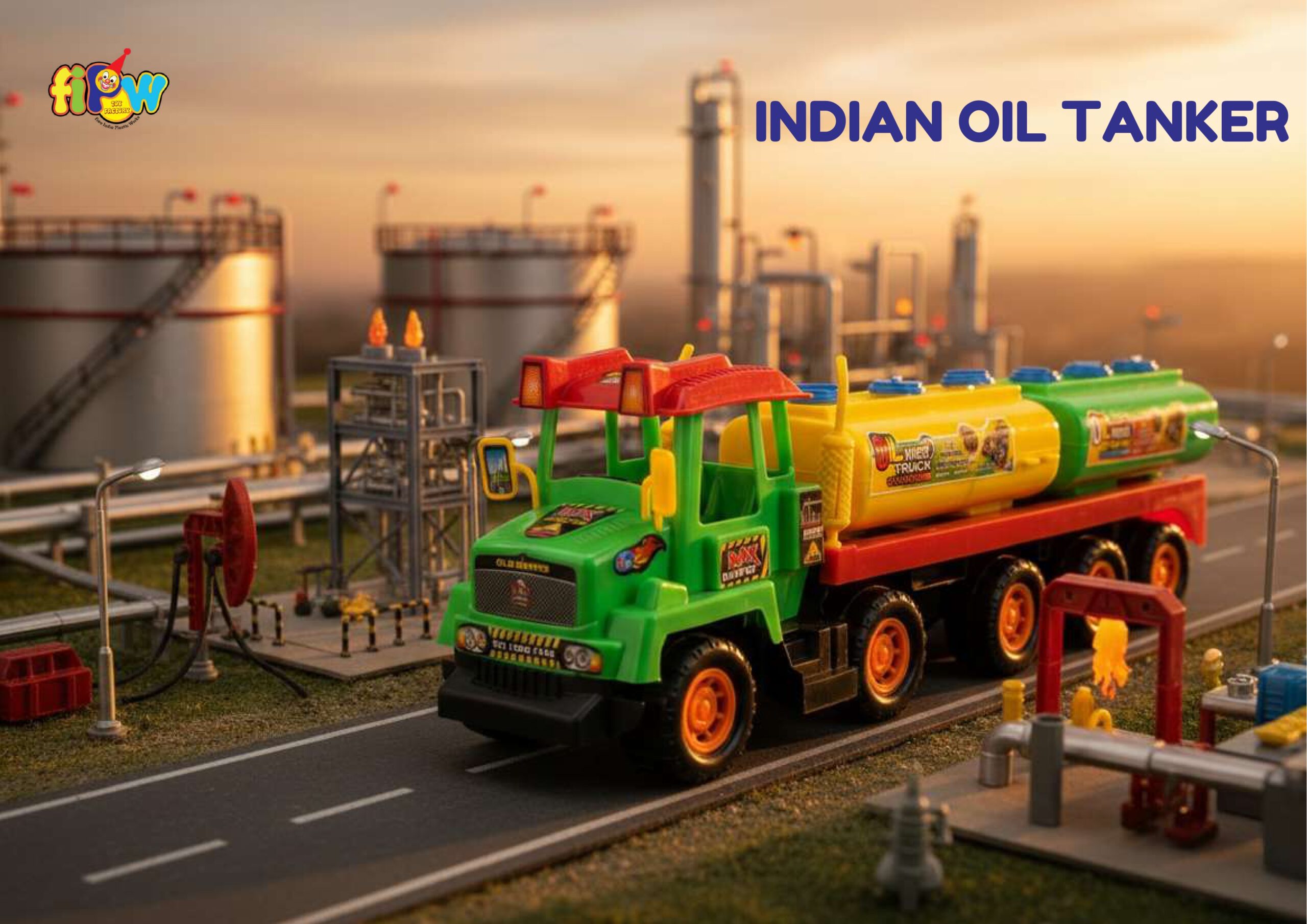 Indian Oil Tanker wholesale plastic toy – FIPW Howrah