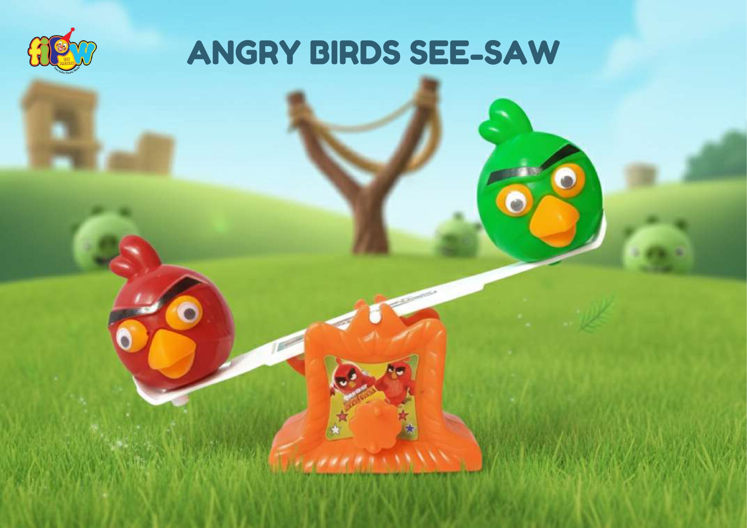Angry Birds See-Saw wholesale plastic toy – FIPW Howrah