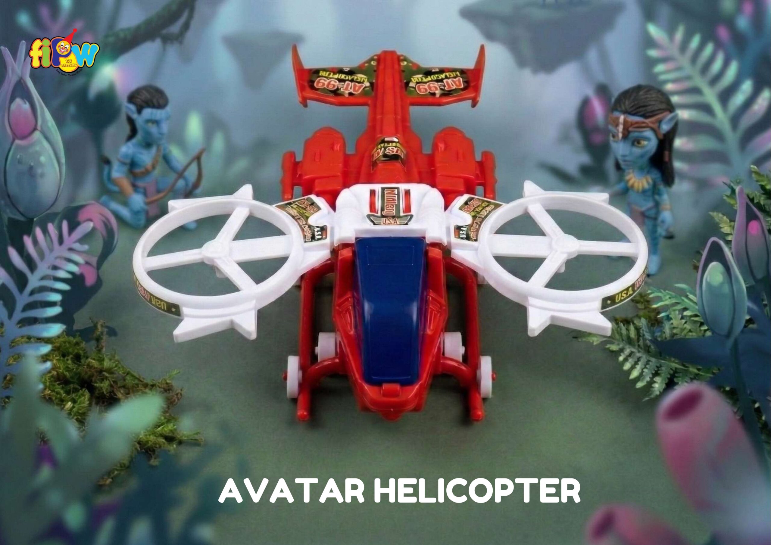 Avatar Helicopter wholesale plastic toy – FIPW Howrah